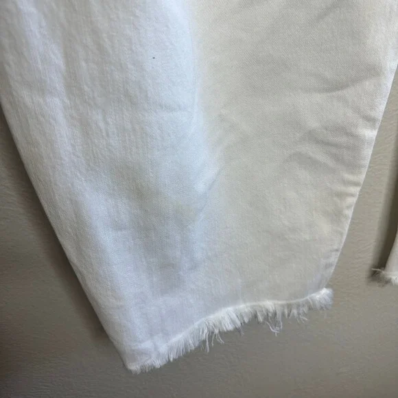 Citizens of Humanity Horseshoe Jean Jicama White Barrel Leg Size 25 Cotton - Picture 11 of 13